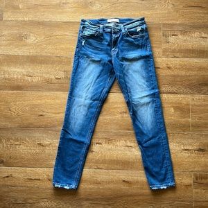 Flying Monkey Distressed Pocket & Hem Sz 27